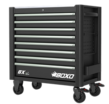 BOXO BX8L Gereedschapwagen 8 laden, groene grepen