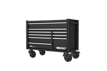 BOXO Werkbank 9 laden zwart met houten werkblad