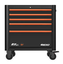 BOXO BX5L-EV Gereedschapwagen EV, 5 laden zwart