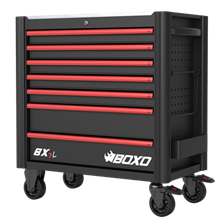 BOXO BX7L Gereedschapwagen 7 laden RODE HGREEP