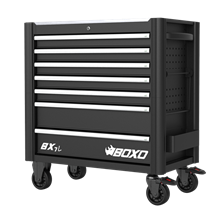 BOXO BX7L Gereedschapswagen 7 lades, Zwart