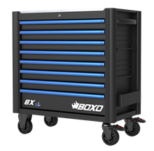 BOXO BX8L Gereedschapwagen 8 laden BLAUWE HGREEP