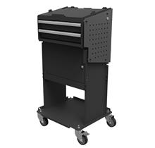 Diagnose wagen zwart/grijs 2 laden