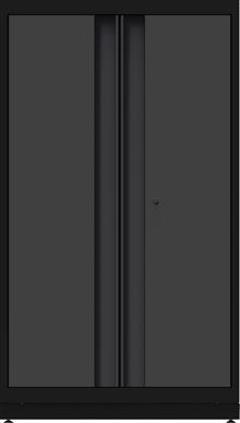 Hoge kast m 3 legplanken 1120x525x1886mm